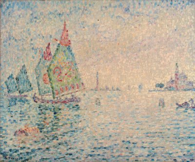 De eilanden van de lagune (Venetië) door Paul Signac